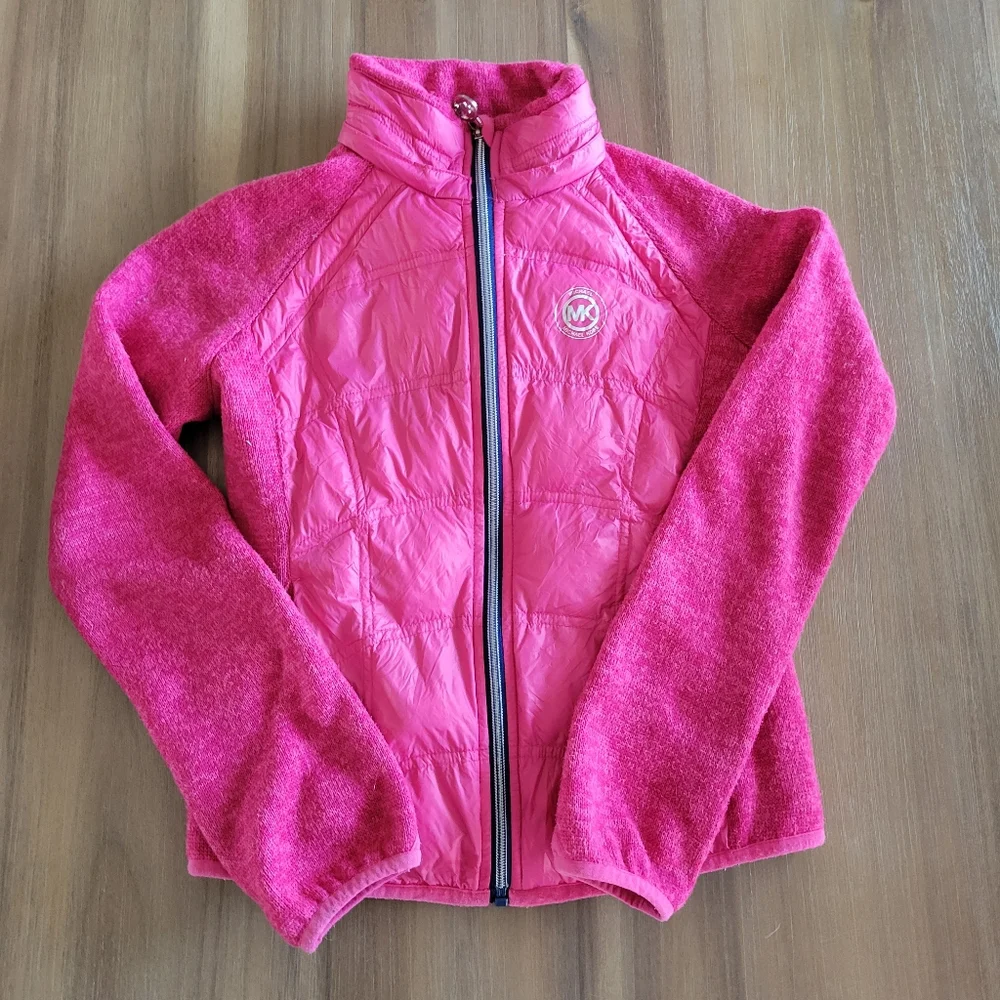 Michael Kors Jacket Coat kid Size 10/12 PINK